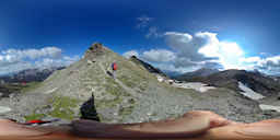 Pic de Foreant (Pointe des Fonzes) - Al col de l'Eychassier - Fotografia a 360 gradi