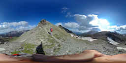 Pic de Foreant (Pointe des Fonzes) - Al col de l'Eychassier - Fotografia a 360 gradi