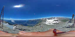 Monte Rocciamelone - Sulla cima 3 - Fotografia a 360 gradi