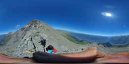 Monte Rocciamelone - Sopra Ca' d'Asti - Fotografia a 360 gradi