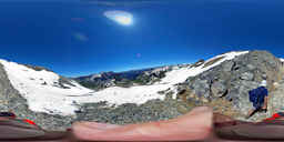 Monte Thabor - Verso la cima 1 - Fotografia a 360 gradi