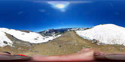 Monte Thabor - Verso la cima 2 - Fotografia a 360 gradi